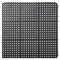 GRIDMANN Rubber Floor Mats, Anti-Fatigue Drainage Mats, Non-Slip and Grease Resistant for Restaurants, Commercial Kitchens, Bar Floors, Black